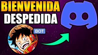 🚀BOT DE BIENVENIDA Y DESPEDIDA EN DISCORD 2024 fácil y rápido  Koya [upl. by Nah39]