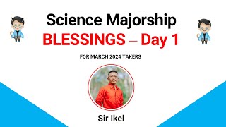 LET Science Majorship Day 1  Sir Ikels Blessings [upl. by Lucie]