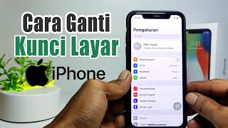 Cara Ganti Kunci Layar Iphone  Ubah Kode Buka Layar [upl. by Estus]