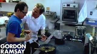 Im a Chef and Youre a Cook  Gordon Ramsay vs Alan Carr [upl. by Ochs315]