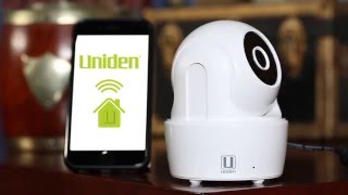 Uniden AppCam 26PT Wifi Camera Emailable [upl. by Arratoon]