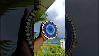 Evil eyes protection handmade wall decor viralvideo shortvideo [upl. by Bremser]