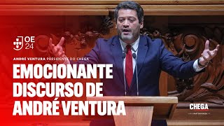 Emocionante discurso de André Ventura [upl. by Anilegnave]