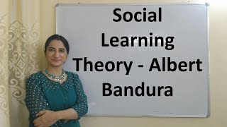 Social Learning Theory  Albert Bandura [upl. by Puttergill29]