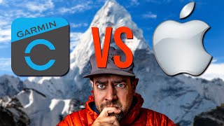 Apple VS Garmin  Which watch is best for hikingnavigating [upl. by Rimhsak]