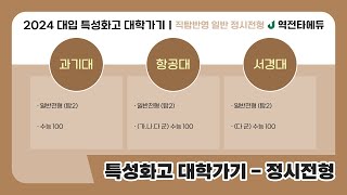 2024 대입 특성화고 대학가기  직탐반영 일반 정시전형 [upl. by Bria]