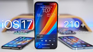 iOS 17 is Out  Whats New  210 New Features [upl. by Tabby]