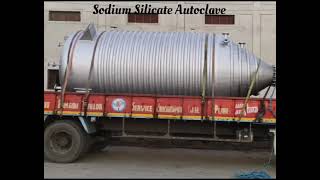 Glass meting autoclaves for sodium silicate SILICATEMORBIMEHASANAPALANPUR [upl. by Pegasus]