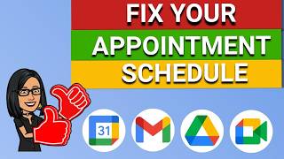 Solve common issues with Google Appointment Schedule [upl. by Thgiwd]