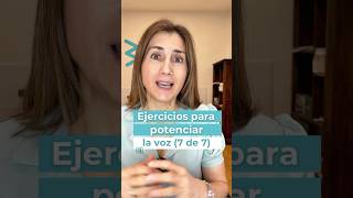 Ejercicios para POTENCIAR la VOZ 🗣️ 7 de 7 Coordinar AIRE con HABLA [upl. by Ellertal]