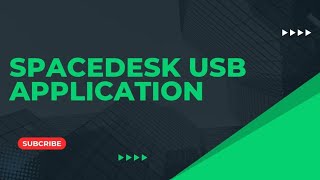 Spacedesk USB application  Tech with saira [upl. by Faustina844]