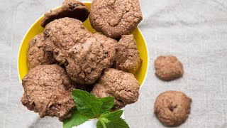 Receta de Galletas de chocolate y arándanos  Eva Arguiñano [upl. by Selie]