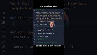 How to use Dictionaries as buckets greenscreen python softwareengineer problemsolving [upl. by Shererd646]