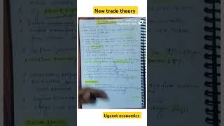 New Trade theory shortvideo shortsviral ugcnet netjrf economics shortfeedreelstradeviral [upl. by Hseyaj611]