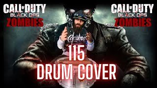 115  DRUM COVER  CALL OF DUTY ZOMBIES THEME [upl. by Kennedy]