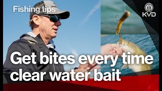 Top clear water fishing bait  Bitsy tube demonstration and tips [upl. by Getraer]