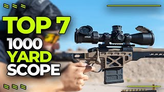 Best 1000 Yard Scope In 2023  Top 7 Most Powerful Scopes For 1000 Yard Target Shooting [upl. by Ezalb935]