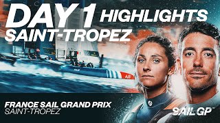 Day 1 Highlights  France Sail Grand Prix  SaintTropez [upl. by Younger]