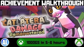 Catlateral Damage Remeowstered Xbox Achievement Walkthrough [upl. by Ainaj]