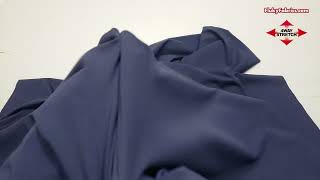 Navy Color Solid Nylon Spandex Fabric by The Yard [upl. by Harriet764]