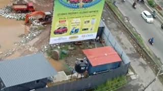 Lullu Mall and Surrounding Floods Drone view [upl. by Lopes]