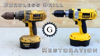 Cordless Drill Restoration  Dewalt XRP 18V TYPE 1 [upl. by Eirolav]