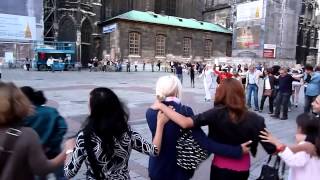 Zorba FlashMob  Vienna Austria [upl. by Haimorej853]