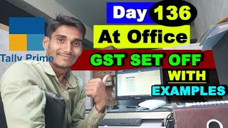 GST Set off with Examples 🧑‍💻 [upl. by Oicnaneb]