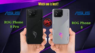 Asus ROG Phone 8 Pro vs Asus ROG phone 8  Mobile Compression Video  New Android phone [upl. by Kwasi]