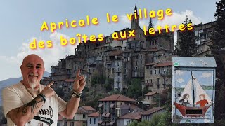 Apricale le village des boîtes aux lettres [upl. by Etnasa]