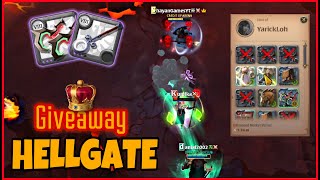 Albion Online 2v2 HellGate  Top 1 DeathGiver Build Dominates Hellgate  West💥 [upl. by Margaretha]