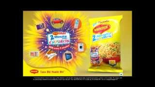 Nestlé MAGGI  Har 2 Minute Mein Khushiyan Ad [upl. by Wylma]