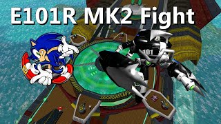 Sonic Adventure DX  Sonic vs E101 MK II [upl. by Swithbart]