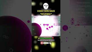 VIDEO SKIN HACK TROLLING REVENGE😎 Agario Mobile shorts agario agariomobile [upl. by Mecke608]