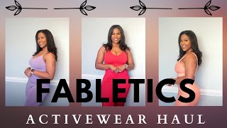 Fabletics  Activewear Haul  Try On Haul  Slim Thicke  Size large [upl. by Roswell109]