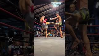 Great fight last night on Koh Tao kohtao fightnight muaythai [upl. by Ynnav]