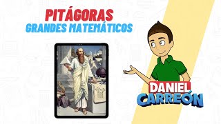 PITÁGORAS Biografia  GRANDES MATEMÁTICOS [upl. by Ettezus]