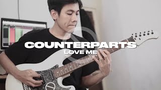 Counterparts  Love Me guitar cover [upl. by Tegdig103]