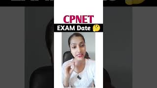 CPNET ka exam kab hoga  CPNET exam date 2023  CPNET 2023 [upl. by Ierdna]