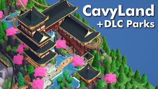 Parkitect Park Showcase  Studio Cavy ft Cavyland amp DLC Trailer Parks [upl. by Earleen]