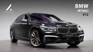 BMW M760Li xDrive V12  Walkaround [upl. by Linnea965]