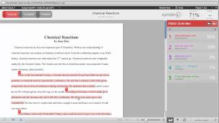 Reading the Originality Report in Turnitin [upl. by Mehala]