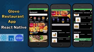 React Native Food Delivery App  Redux Toolkit  Glovo App Clone [upl. by Narok]