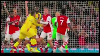 KUNGFU KICK JAMES MCARTHUR TO SAKA ARSENAL VS CRYSTAL PALACE😨😱 [upl. by Bernardina]