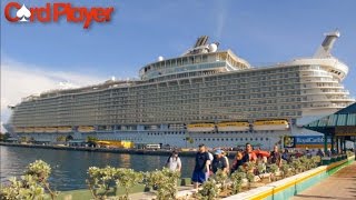 2015 Card Player Poker Tour Caribbean Cruise  Tour The Oasis Of The Seas [upl. by Marolda]