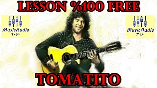 TOMATITO Clase Maestra free Resmasterd guitarraflamenca flamenco lesson guitar [upl. by Lotus]