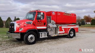 ALEXIS FIRE PROTECTION DISTRICT  ALEXIS 2000 GALLON TANKER 2535  ALEXIS ILLINOIS [upl. by Jago]