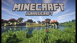 ¡¡COMO DESCARGAR JURASSICRAFT MOD PARA MINECRAFT 1710 [upl. by Anilocin]