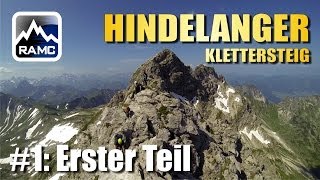 Hindelanger Klettersteig Allgäu 1 Nebelhorn zum Wengenkopf GoPro  Abenteuer Alpin 2013 11 [upl. by Anid474]