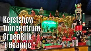 Kerstshow Tuincentrum GroenRijk t Haantje ⭐⭐⭐⭐⭐ 2024 [upl. by Eyllom]